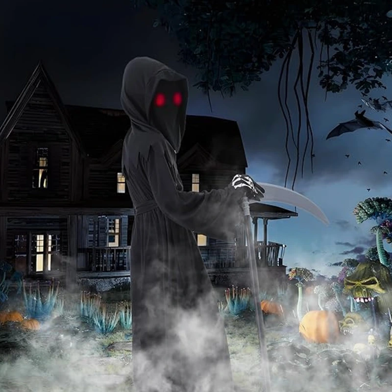 Halloween Cosplay -kilpailun lasten viikatemiesasu